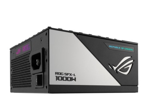Zasilacz SFX-L LOKI ROG 1000W Platinum 80+ ATX 3.0/ARGB/czarny Zasilacz SFX-L LOKI ROG 1000W Platinum 80+ ATX 3.0/ARGB/czarny