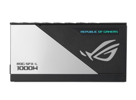Zasilacz SFX-L LOKI ROG 1000W Platinum 80+ ATX 3.0/ARGB/czarny Zasilacz SFX-L LOKI ROG 1000W Platinum 80+ ATX 3.0/ARGB/czarny