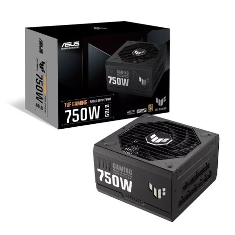 Zasilacz TUF Gaming 750W Gold 80+ ATX 3.0 czarny Zasilacz TUF Gaming 750W Gold 80+ ATX 3.0 czarny