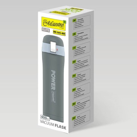Kubek termiczny 400 ml Power MR-1643-40B Szary Kubek termiczny 400 ml Power MR-1643-40B Szary