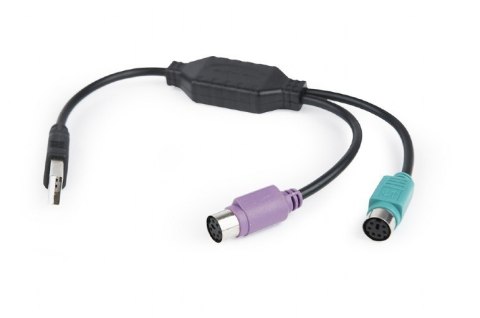 Adapter 2xPS2->USB mysz + klawiatura Adapter 2xPS2->USB mysz + klawiatura
