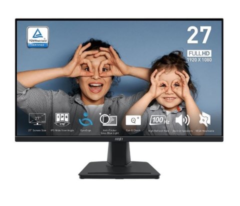 Monitor PRO MP275 27 cali /LED/FHD/Flat/100Hz/Black Monitor PRO MP275 27 cali /LED/FHD/Flat/100Hz/Black