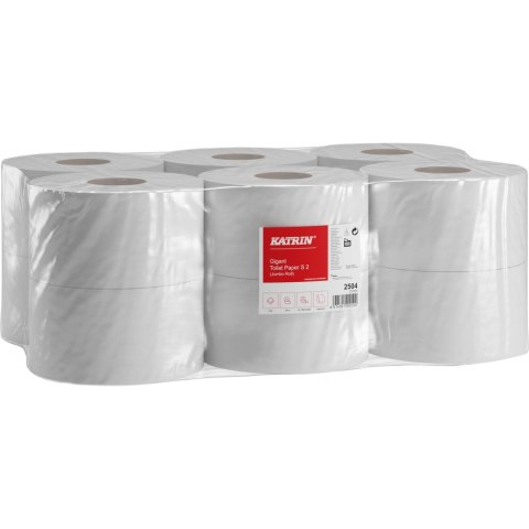 Papier toaletowy KATRIN S2 GIGANT (12 sztuk) 2 warstwy 150m 2504 230864 Papier toaletowy KATRIN S2 GIGANT (12 sztuk) 2 warstwy 150m 2504 230864