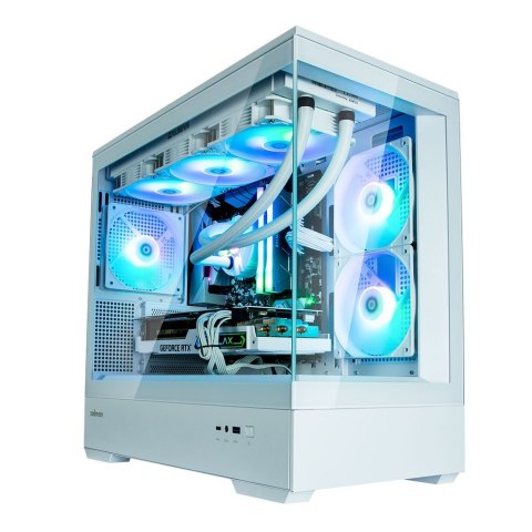 Obudowa P30 V2 MicroATX Mini Tower 3 FansRGB Biała Obudowa P30 V2 MicroATX Mini Tower 3 FansRGB Biała