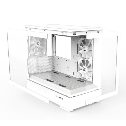 Obudowa P30 V2 MicroATX Mini Tower 3 FansRGB Biała Obudowa P30 V2 MicroATX Mini Tower 3 FansRGB Biała