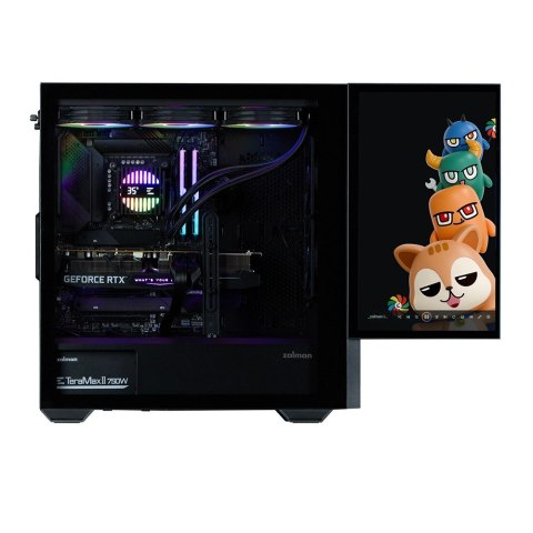 Obudowa Z10DS Black ATX Mid Tower ARGB Fan Obudowa Z10DS Black ATX Mid Tower ARGB Fan