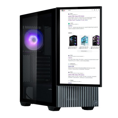 Obudowa Z10DS Black ATX Mid Tower ARGB Fan Obudowa Z10DS Black ATX Mid Tower ARGB Fan