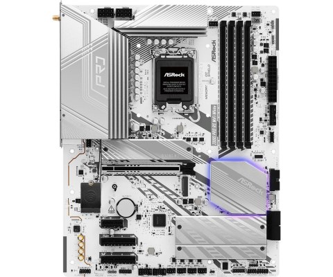 Płyta główna Z890 PRO RS WIFI WHITE ATX Płyta główna Z890 PRO RS WIFI WHITE ATX