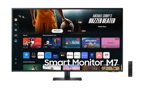 Monitor 43 cale SMART M70D VA 3840x2160 UHD 16:9 2xHDMI 3xUSB 2.0 1xUSB-C (65W) 4ms 60Hz WiFi/BT głośniki płaski 2Yd2d Monitor 43 cale SMART M70D VA 3840x2160 UHD 16:9 2xHDMI 3xUSB 2.0 1xUSB-C (65W) 4ms 60Hz WiFi/BT głośniki płaski 2Yd2d