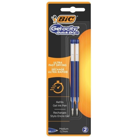 Wkład GEL QUICKDRY niebieski blister (2) 967378 BIC Wkład GEL QUICKDRY niebieski blister (2) 967378 BIC