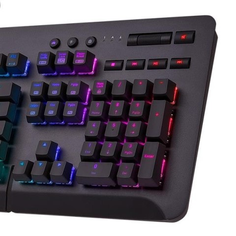 Klawiatura gamingowa eSports Level 20 GT RGB Black Cherry MX Silver Klawiatura gamingowa eSports Level 20 GT RGB Black Cherry MX Silver