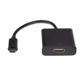 Adapter USB Typ-C do HDMI(F) czarny