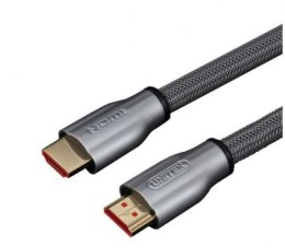 Kabel HDMI M/M 10m, v2.0, oplot, złoty, Y-C142RGY