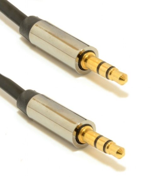 Kabel stereo mini Jack 3.5mm M/M 1m