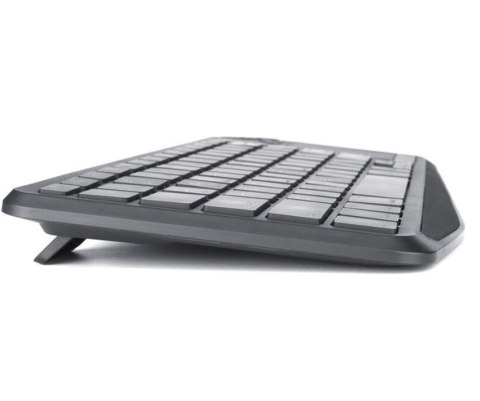Klawiatura bezprzewodowa BT/RF 2.4GHz touchpad LED Klawiatura bezprzewodowa BT/RF 2.4GHz touchpad LED