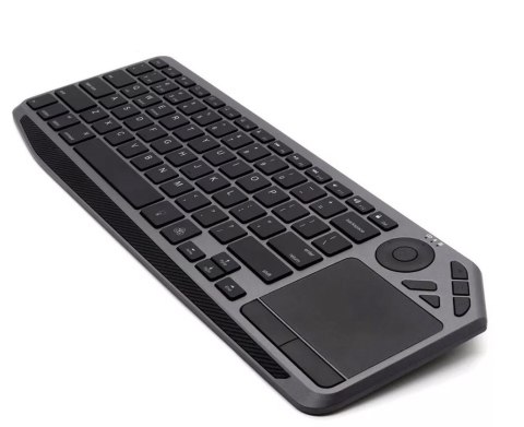 Klawiatura bezprzewodowa BT/RF 2.4GHz touchpad LED Klawiatura bezprzewodowa BT/RF 2.4GHz touchpad LED