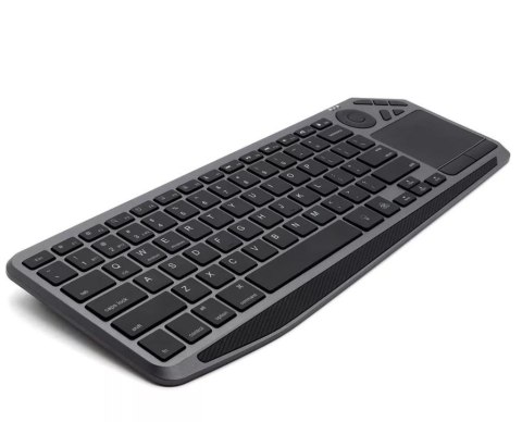 Klawiatura bezprzewodowa BT/RF 2.4GHz touchpad LED Klawiatura bezprzewodowa BT/RF 2.4GHz touchpad LED