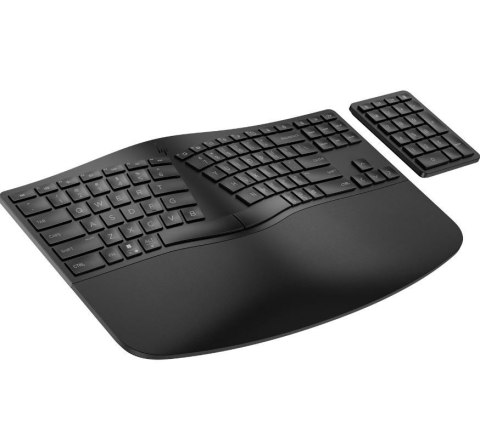 Klawiatura ergonomiczna bezprzewodowa + numeryczna 965 7E756AA czarna Klawiatura ergonomiczna bezprzewodowa + numeryczna 965 7E756AA czarna