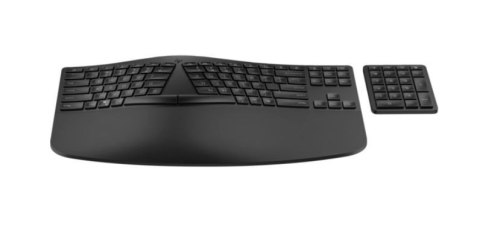 Klawiatura ergonomiczna bezprzewodowa + numeryczna 965 7E756AA czarna Klawiatura ergonomiczna bezprzewodowa + numeryczna 965 7E756AA czarna