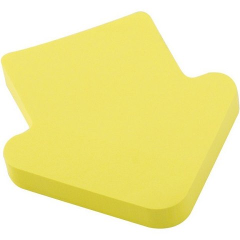 Bloczek samoprzylepny 75x75mm strzałka 100k żołty 110512 D.RECT Bloczek samoprzylepny 75x75mm strzałka 100k żołty 110512 D.RECT