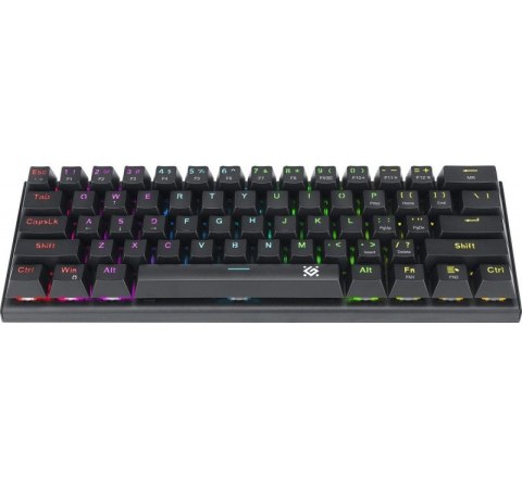 Klawiatura mechaniczna CAIRON GK-081 podświetlenie RGB Czarna Klawiatura mechaniczna CAIRON GK-081 podświetlenie RGB Czarna