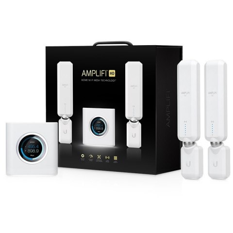 Zestaw router i dwa punktu dostępowe AmpliFi Home WiFi System Mesh AFi-HD Zestaw router i dwa punktu dostępowe AmpliFi Home WiFi System Mesh AFi-HD