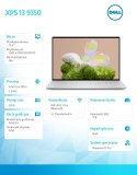 Notebook XPS 13 9350 Win11Pro Ultra 7 258V/32GB/1TB/13.4 FHD+ AntiGlare/Arc/FgrPr/FHD/IR Cam/Mic/WLAN + BT/Backlit Kb/3 Cell/3Y 