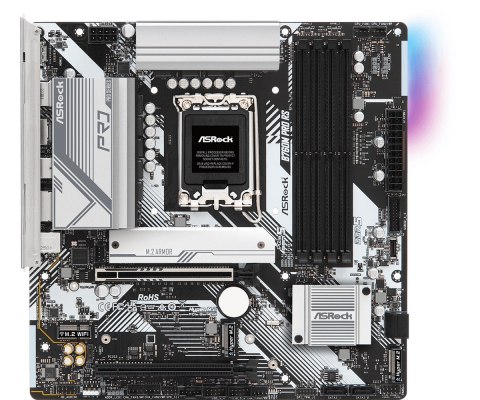 Płyta główna B760M Pro RS s1700 4DDR5 DP/HDMI mATX Płyta główna B760M Pro RS s1700 4DDR5 DP/HDMI mATX