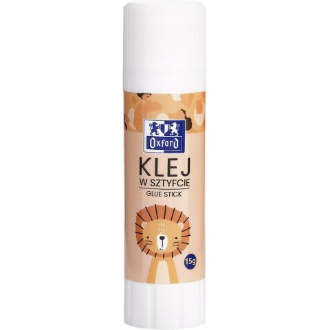 Klej w sztyfcie 15g szkolny biurowy KIDS 400174388 OXFORD Klej w sztyfcie 15g szkolny biurowy KIDS 400174388 OXFORD