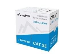 Kabel FTP Kat.5E CCA 305m drut