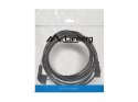 Kabel zasilający CEE 7/7 - IEC 320 C13 VDE 5M czarny