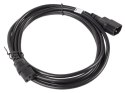 Przedłużacz kabla zasilającego IEC 320 C13 - C14 VDE 3M czarny