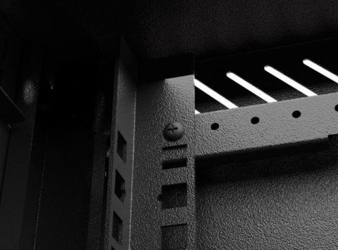 Szafa instalacyjna rack wisząca 10 cali 6U 300x300 czarna Szafa instalacyjna rack wisząca 10 cali 6U 300x300 czarna