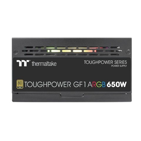Zasilacz PC - Toughpower GF1 ARGB 650W Gold TT Premium Edition Zasilacz PC - Toughpower GF1 ARGB 650W Gold TT Premium Edition