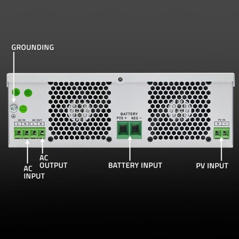 Hybrydowy inwerter solarny Off-Grid 2.5kVA | 2.5kW | 100A | MPPT | LCD | BMS | Sinus Hybrydowy inwerter solarny Off-Grid 2.5kVA | 2.5kW | 100A | MPPT | LCD | BMS | Sinus