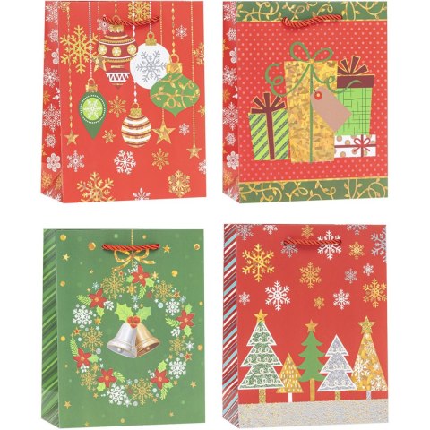 Torebka ozdobna TBN-24185-HS-A4 26x32x10cm (12szt) ROZETTE Torebka ozdobna TBN-24185-HS-A4 26x32x10cm (12szt) ROZETTE