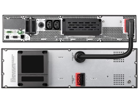 Zasilacz awaryjny On-Line 6kVA RTG PF1, 2x IEC Out + Terminal, USB/RS-232, LCD, Rack 19 cali + baterie Zasilacz awaryjny On-Line 6kVA RTG PF1, 2x IEC Out + Terminal, USB/RS-232, LCD, Rack 19 cali + baterie