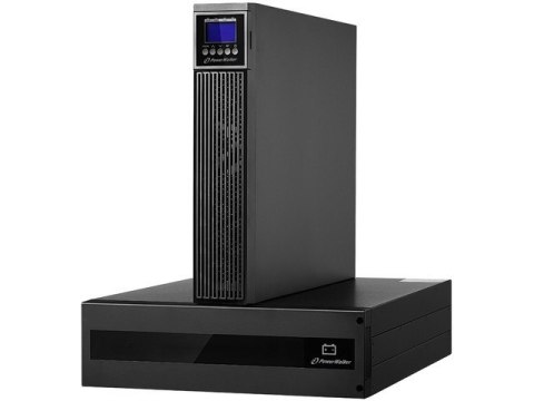 Zasilacz awaryjny On-Line 6kVA RTG PF1, 2x IEC Out + Terminal, USB/RS-232, LCD, Rack 19 cali + baterie Zasilacz awaryjny On-Line 6kVA RTG PF1, 2x IEC Out + Terminal, USB/RS-232, LCD, Rack 19 cali + baterie