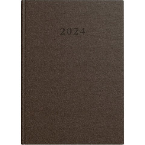 Kalendarz A4 brązowy dzienny STANDARD 2024 400177477 TOP 2000 Kalendarz A4 brązowy dzienny STANDARD 2024 400177477 TOP 2000