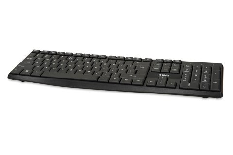 Klawiatura ERIS Black USB Klawiatura ERIS Black USB