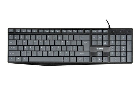 Klawiatura ERIS Grey USB Klawiatura ERIS Grey USB