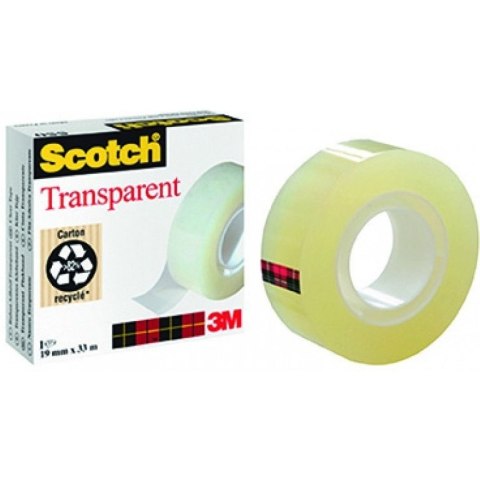 Taśma biurowa 19x33m przezroczysta 3M SCOTCH 550 w folii XA004839446 Taśma biurowa 19x33m przezroczysta 3M SCOTCH 550 w folii XA004839446