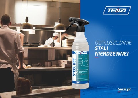 Płyn TENZI STEEL DEE GT odtłuszczacz do stali nierdzewnej 0,6l. (W-79/600) Płyn TENZI STEEL DEE GT odtłuszczacz do stali nierdzewnej 0,6l. (W-79/600)