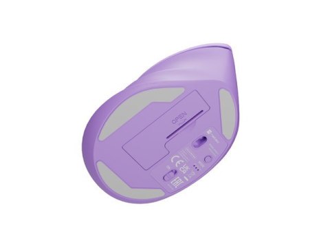 Mysz bezprzewodowa wertykalna Crake 2 Pure Lavender Mysz bezprzewodowa wertykalna Crake 2 Pure Lavender
