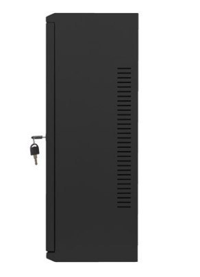 Szafa instalacyjna rack wisząca 19 cali 6U+3U 540x200 niskoprofilowa (złożona) czarna Szafa instalacyjna rack wisząca 19 cali 6U+3U 540x200 niskoprofilowa (złożona) czarna