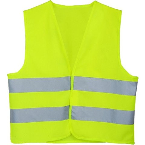 Kamizelka ostrzegawcza żółta r.XL (54x64cm) BULK Kamizelka ostrzegawcza żółta r.XL (54x64cm) BULK