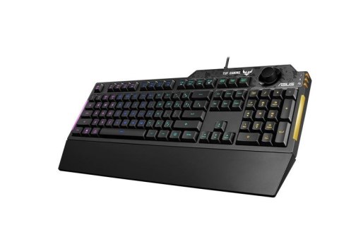 Klawiatura TUF Gaiming K1 RGB lighting/USB/black Klawiatura TUF Gaiming K1 RGB lighting/USB/black