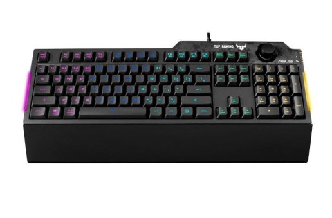 Klawiatura TUF Gaiming K1 RGB lighting/USB/black Klawiatura TUF Gaiming K1 RGB lighting/USB/black
