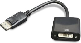 Adapter Displayport (M) - DVI (F) 29pin czarny