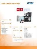 Płyta główna B840 GAMING PLUS WIFI 4 DDR5 AM5 ATX